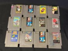 12 NES Nintendo Games