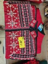 Lady's Icelandic medium sweaters, bid x 2