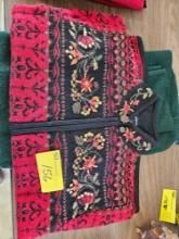 Lady's Icelandic and Herman Geist medium sweaters, bid x 2