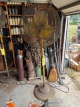 industrial pedestal fan (works)