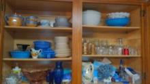 Contents of kitchen cupboards