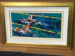 Olympic Swimmers by LeRoy Neiman