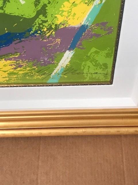 Match Point by LeRoy Neiman Hand signed by LeRoy Neiman