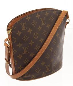 Louis Vuitton Brown Monogram canvas Drouot Crossbody Bag