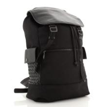 Bottega Veneta Sassolungo Backpack Canvas and Leather