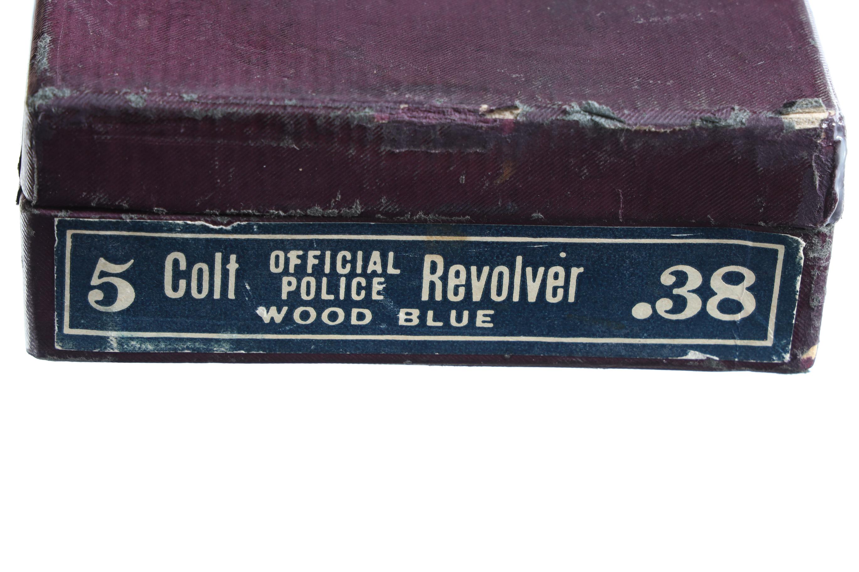 Colt Official Police Revolver .38 cal