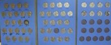 Collection Book of 56 Jefferson Nickels Starting 1962