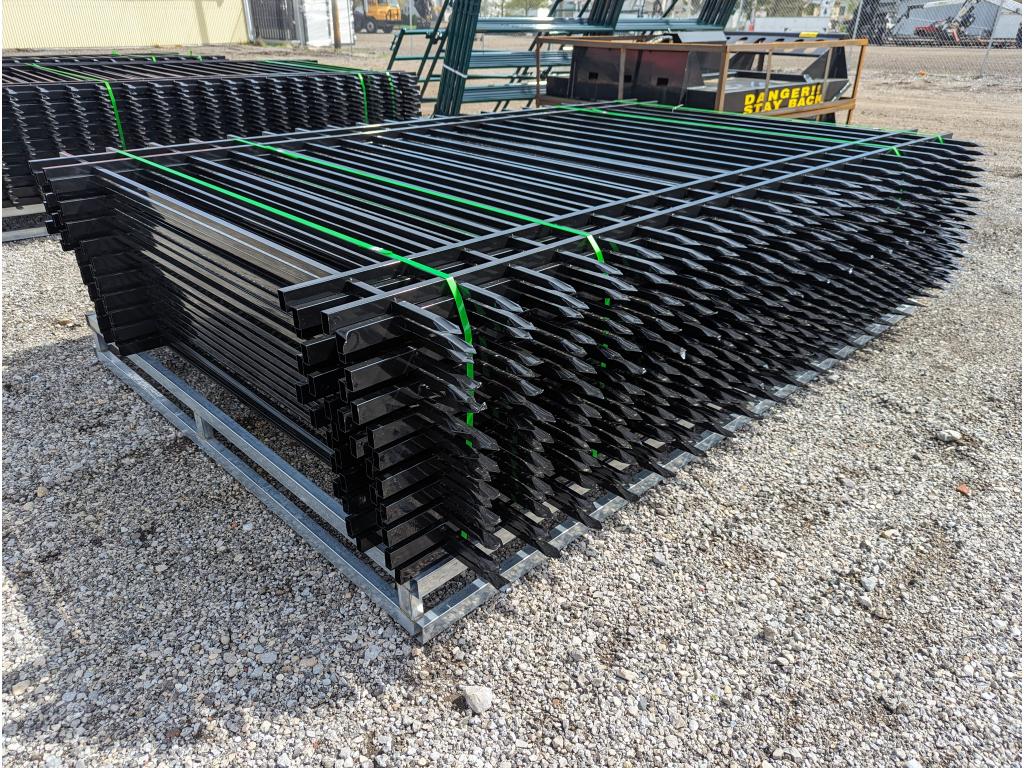 200' of Steel Fence w/ Posts
