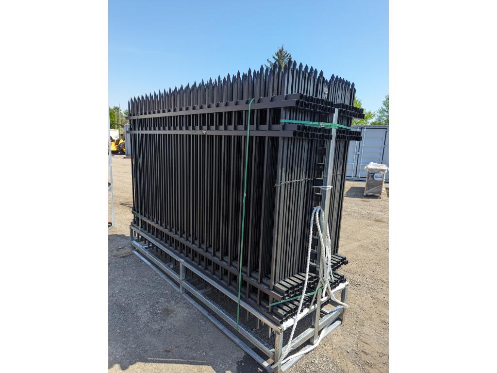 300' Galvanized Steel Fence w/ Posts