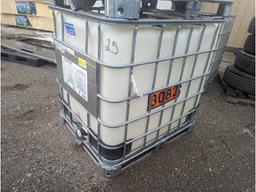 265 gallon shut off plastic tote