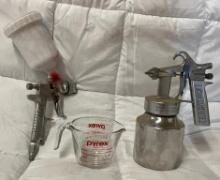 2 Pneumatic Campbell Hausfeld Paint Guns