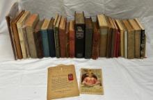 Large Lot Of Antique Cook Books