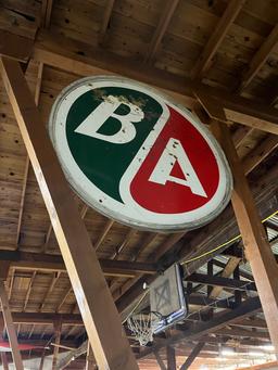 BA Sign Double sided approximately 6ft