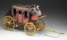 BUTTERFIELD STAGECOACH MODEL.