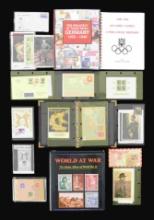 WWII PHILATELIC COLLECTION OF MOSTLY GERMAN ISSUES
