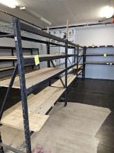3 Sections Industrial Shelving