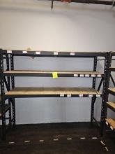 1 Section Industrial Shelving