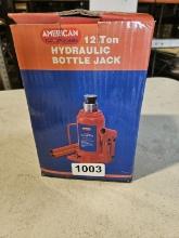 American Tool 12 Ton Hydraulic Bottle Jack