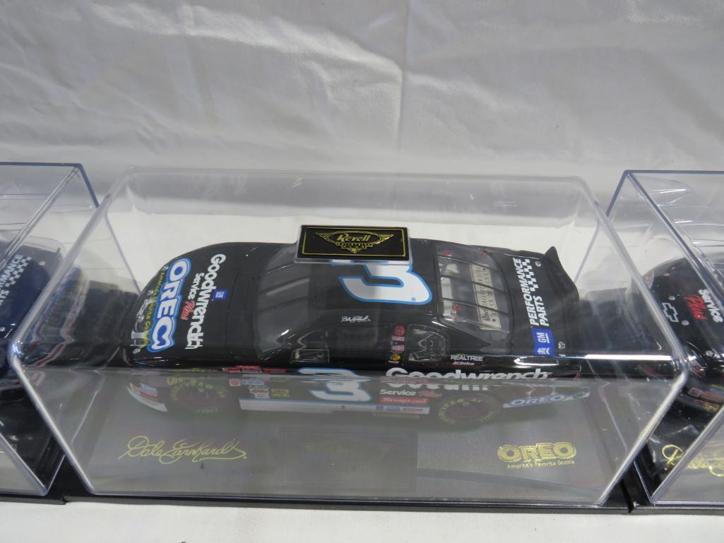 (3) Revell Dale Earnhardt Racing Collectables