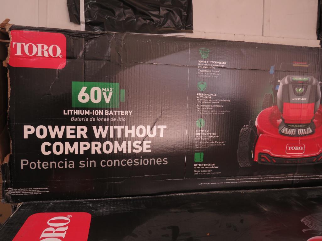 Toro 60v, 22" Cordless Self Propelled Mower