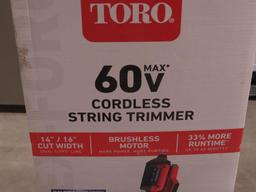 Toro 60v Cordless String Trimmer