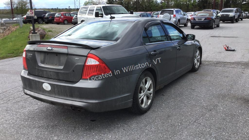 2012 Ford Fusion SE I4, 2.5L