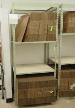 (2) Steel Adjustable Shelf Units