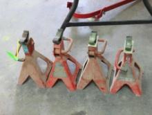 (4) 2-Ton Jack Stands