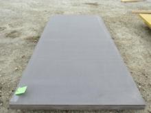 (4) Sheets of 3/4" Solid Color Grey MDF