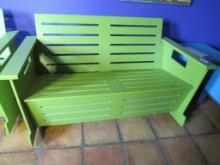 Loll Design Synthetic Rocking Bench