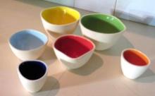 (6) R.S Ceramic Handmade Vessels
