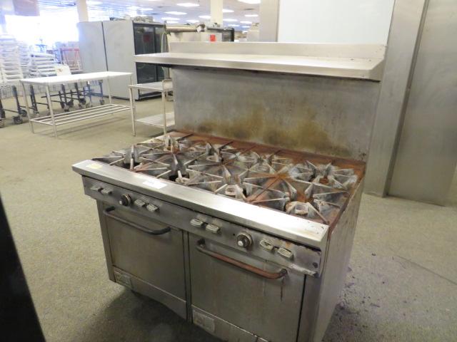 SOUTHBEND 8-EYE GAS RANGE