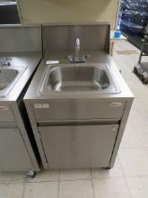 24X32 QUALSERV MOBILE HAND SINK WITH WATER HEATER - NO WATER TANKS
