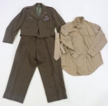 United States World War II 101st Airborne Lieutenant's Uniform