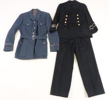 British Royal Air Force Tunic & Dutch Merchant Marine Uniforms