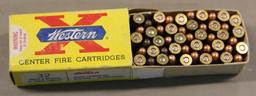 50 Cartridges Western X 32 Smith and Wesson Ammunition