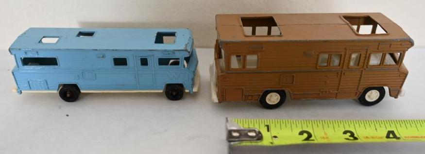 Two Tootsie Toy Campers & More