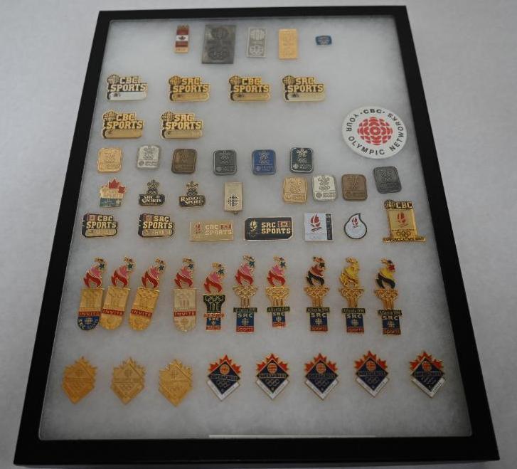 Olympic Radio Collector Pins