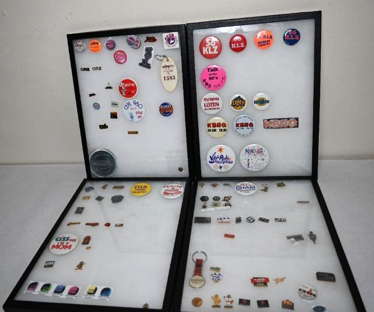 TV / Radio Collector Buttons & Pins