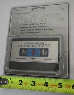 New Old Stock Realistic Cassette Tape Head Demagnetizer