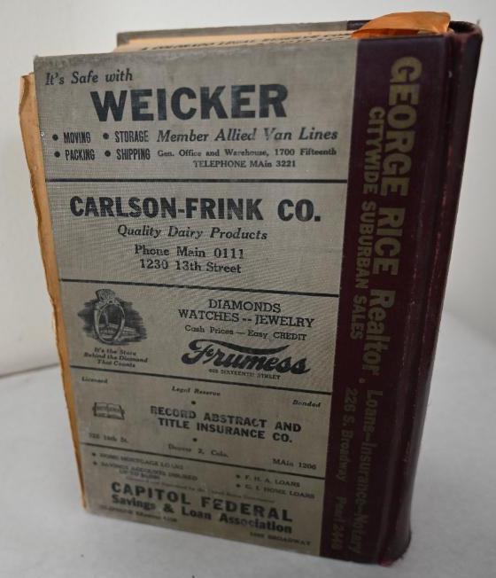 1947 Denver Directory