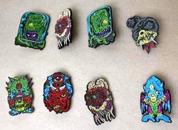 Eight Limited Edition Ghost Free Hood Pins