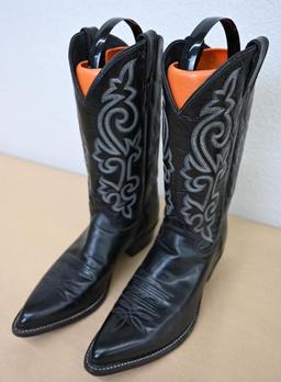 Black Justin Boots size 10D