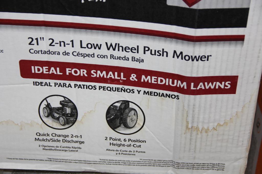 New in Box Murray 21" 2-in-1 Low Wheel Push Mower