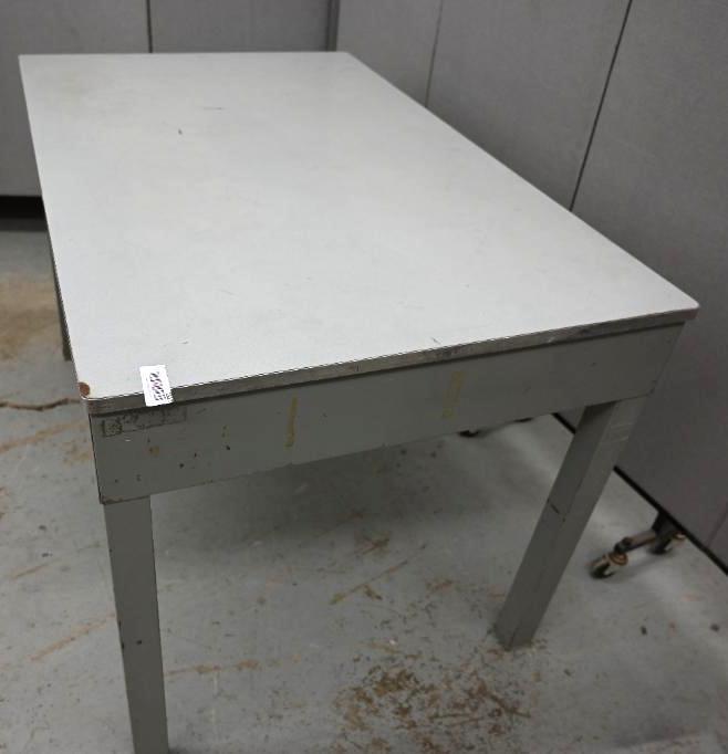 Metal Desk / Work Table with Formica Top