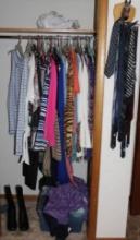 All Contents of Closet, Many Articles of Ladies' Clothing