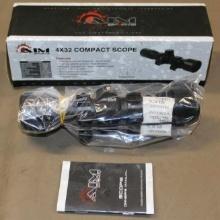 AIM Sports 4x32 Compact Scope New in Packaging