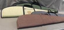 Four Soft Canvas Rifle Cases by Gander Mountain and Allen