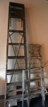 8' & 5' Aluminum Ladders