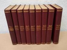 Nine Volumes of Shakepeare Books